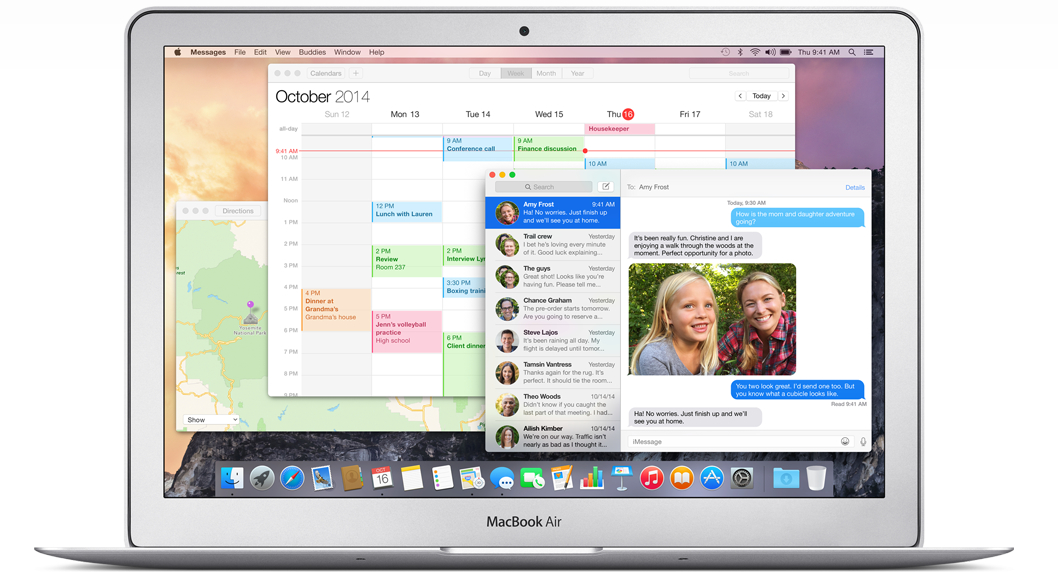 Une nouvelle façon d'agrandir/réduire les fenêtres dans OS X Yosemite