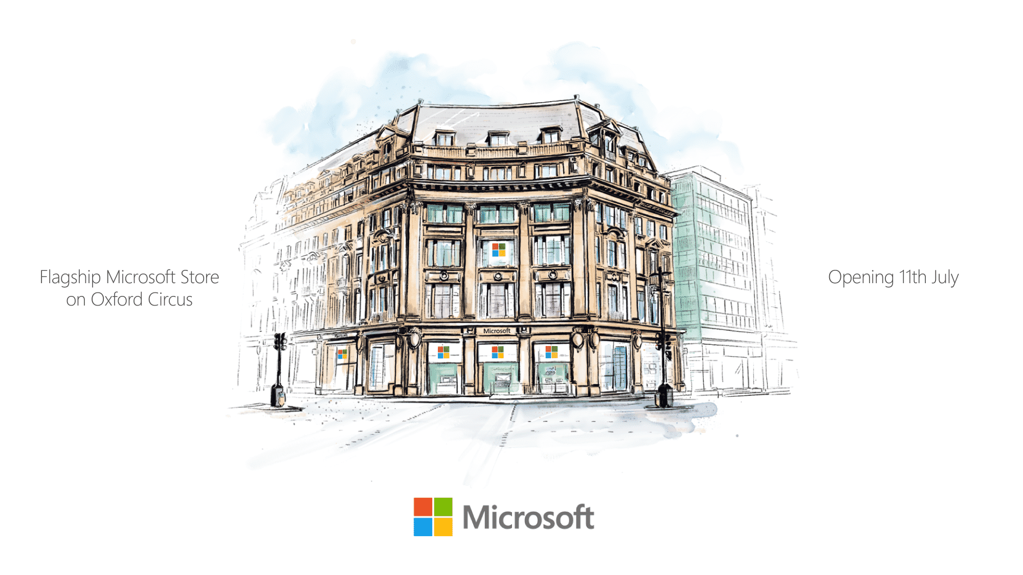 Le premier Microsoft Store européen ouvre à Londres