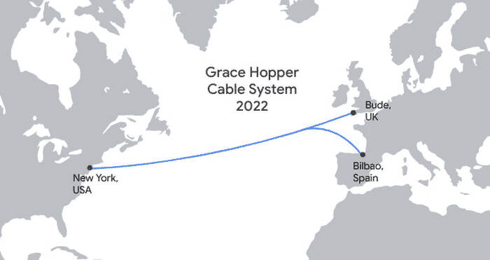 Câble sous-marin : Google relie les États-Unis et l'Europe