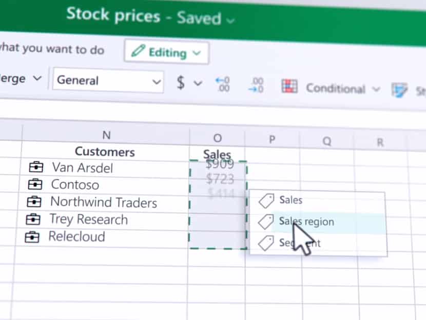 Microsoft ouvre la voie aux types de données Excel personnalisés