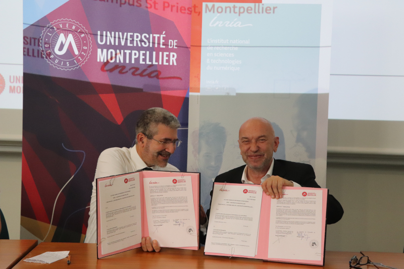 Inria et l'Université de Montpellier unissent leurs forces