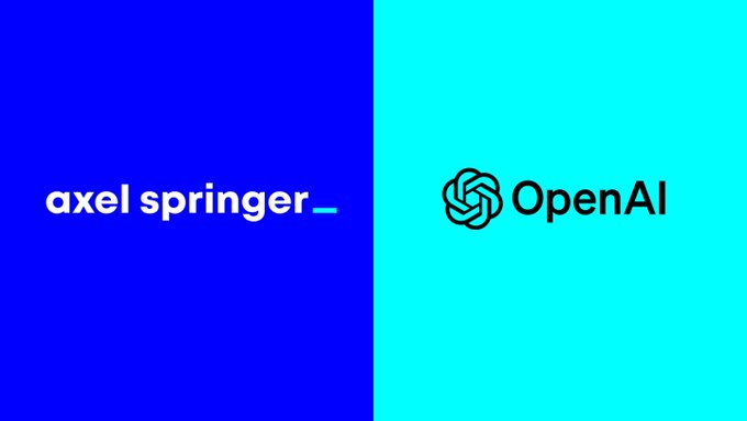 ChatGPT : OpenAI signe un accord avec l'éditeur Axel Springer